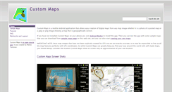 Desktop Screenshot of custommapsapp.com