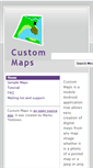 Mobile Screenshot of custommapsapp.com